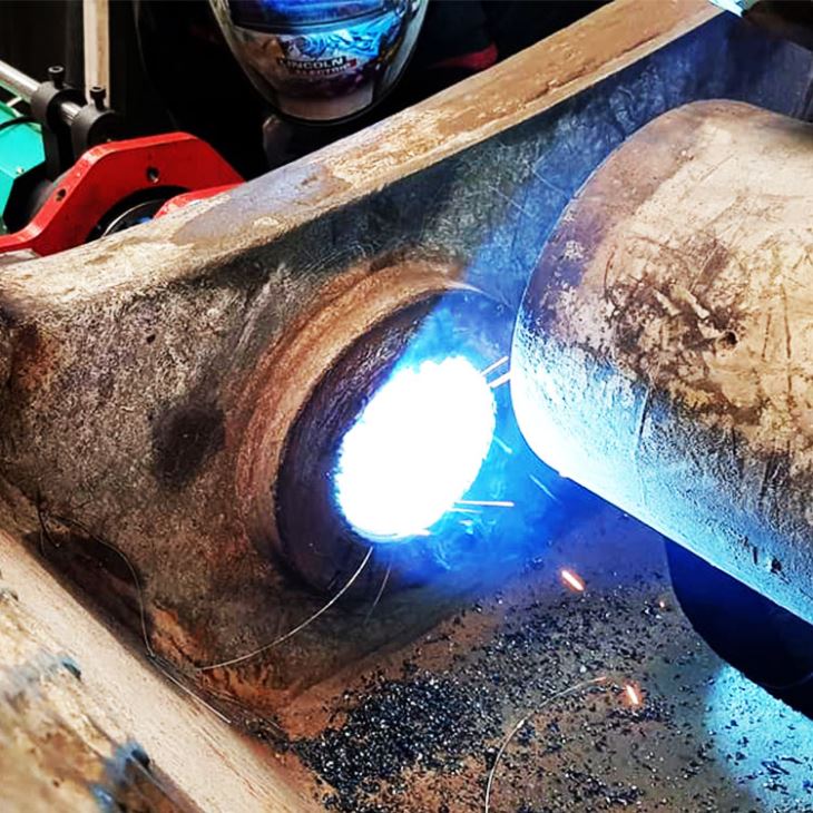 Válvula y bomba mediante herramientas automáticas de reparación de soldadura