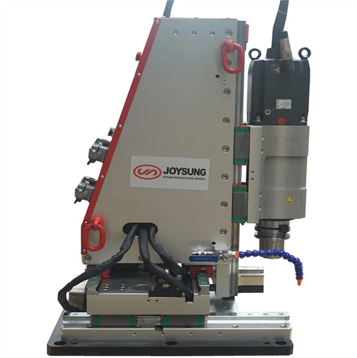Joysung TCM308 Portable CNC Mill Machine Repairing Damaged Threads On Site