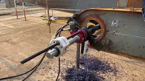 Herramientas de barra aburrida para grúa en el sitio TDG60 Line Boring Mahcine