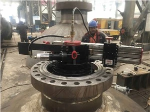 Máquinas de reparación de rectificado de bridas portátiles ID de Joysung FDG1650